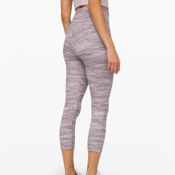 Lululemon Align Crop- Space Dye; size 6 - Picture 2 of 7